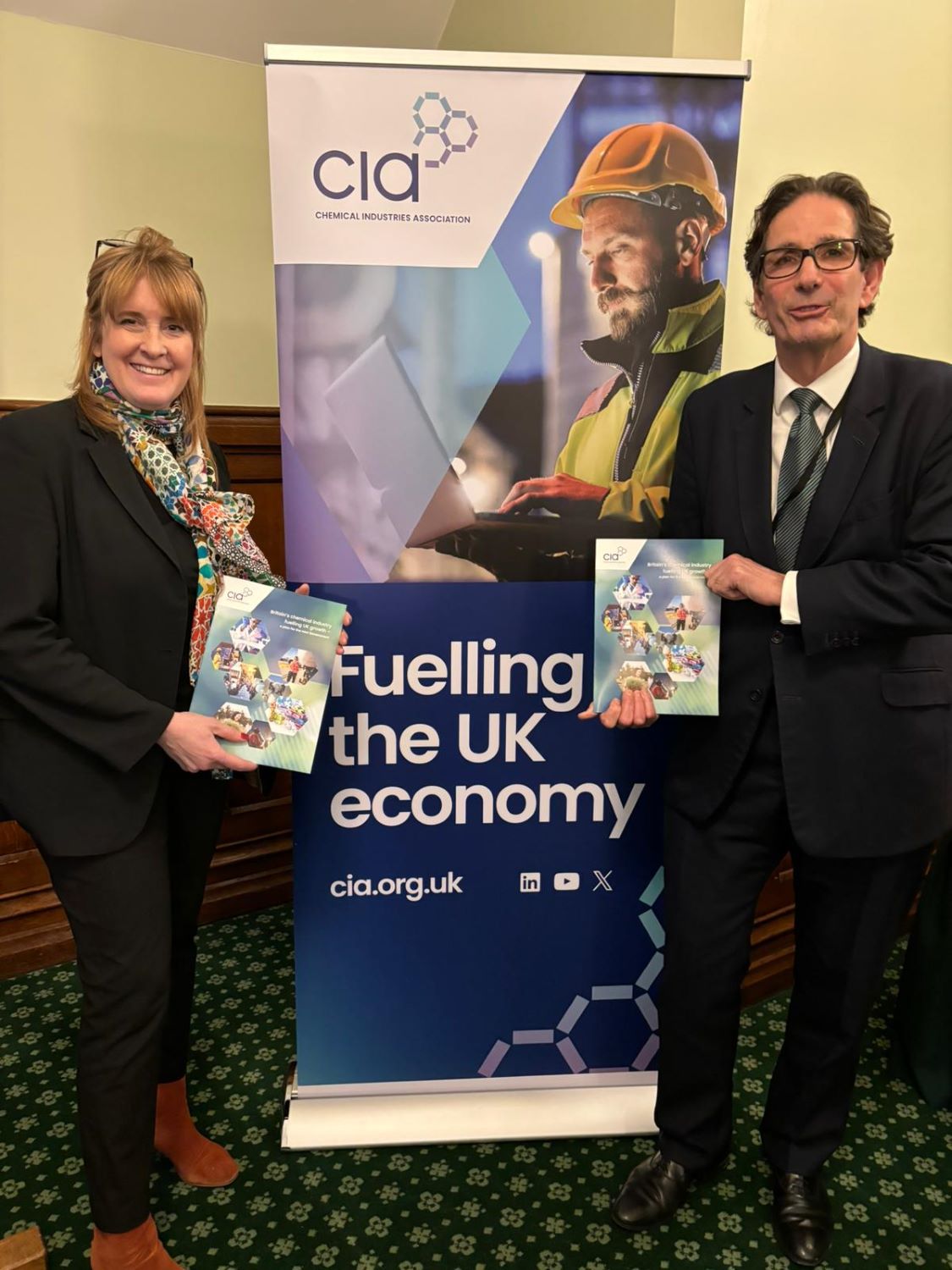 Sarah Jones MP and Lord Fox. 